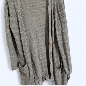 Matilda Jane Heather Gray Textured Top
